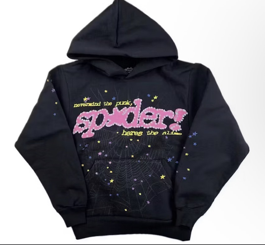 Black / Pink Spider Punk