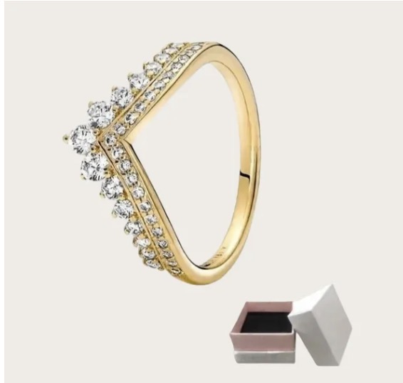 Gold Crown Wishbone