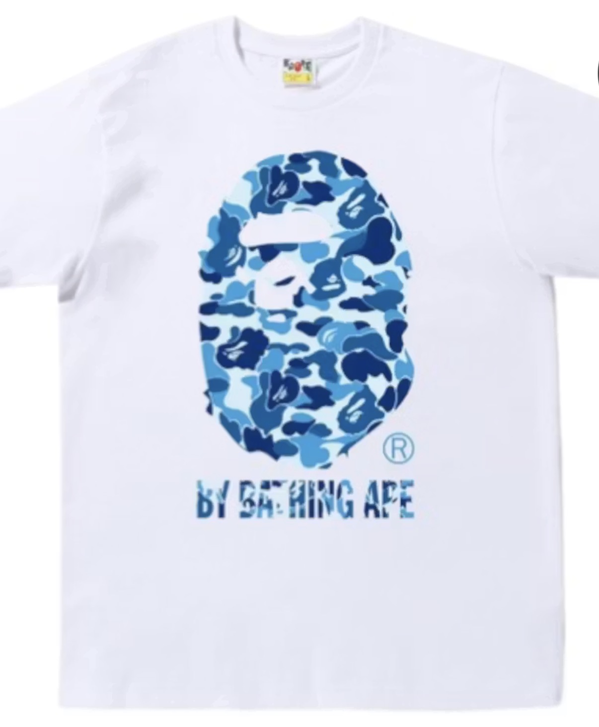 White / Blue By Bathing Ape