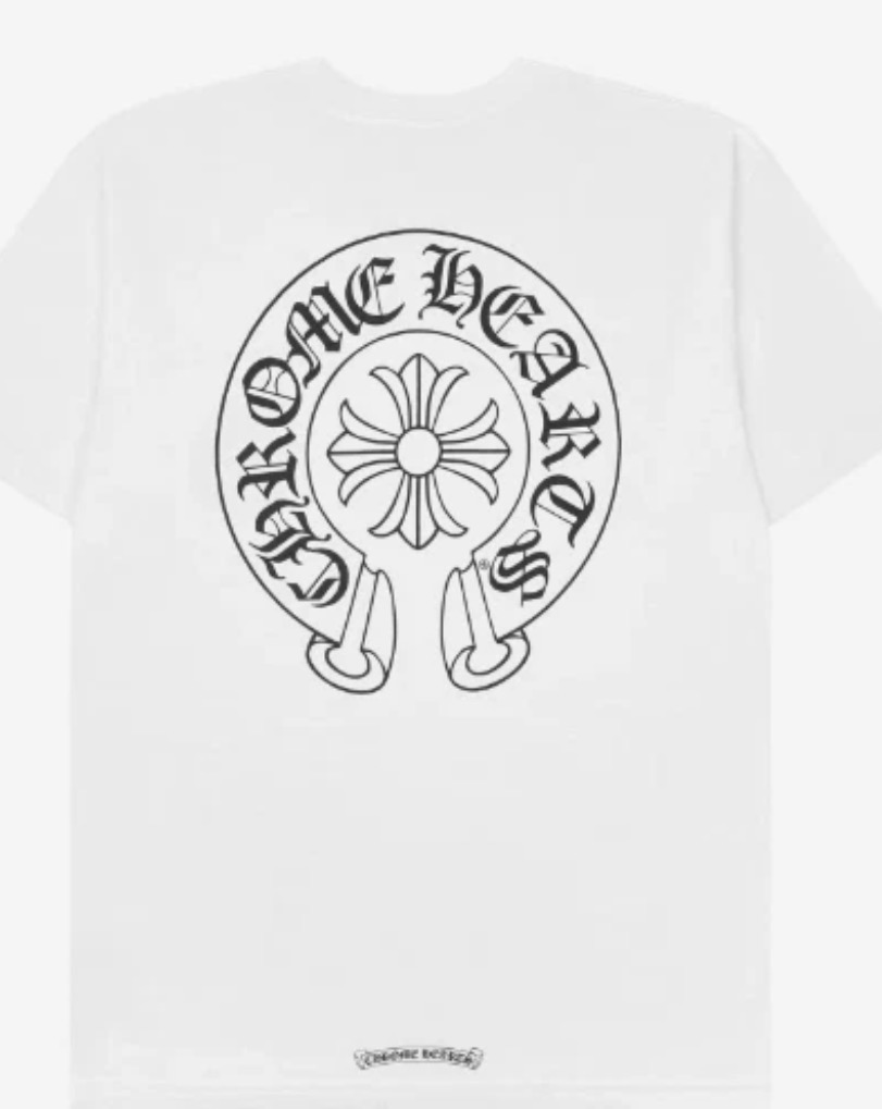 White Floral Horseshoe